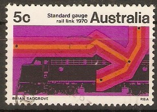 Australia 1953 3d Tasmania Stamp Centenary. SG271. - Click Image to Close